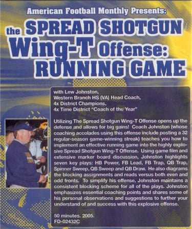 (Rental)-The Spread Shotgun Wing-t Offense: Running Game Lew Johnston